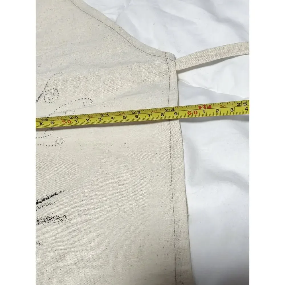 Patagonia Apron Delantal Asado Argentino Recipe Cortes Canvas Vtg Buenos Aires